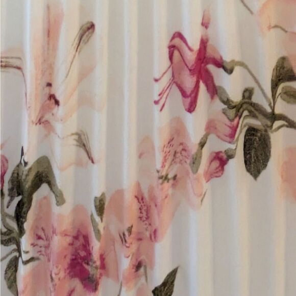 White House Black Market Elegant Floral Dress NWT Sz 10 - Picture 5 of 7